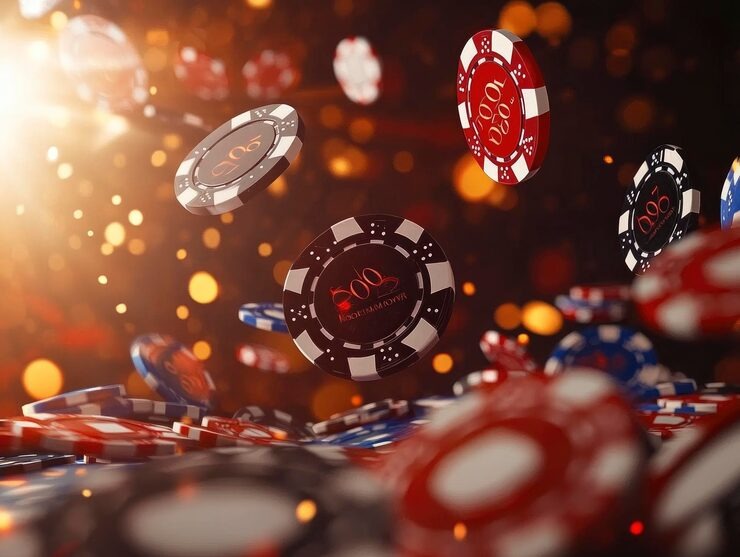 Table layout and betting positions Caribbean Stud Poker table layout with dealer and player positions